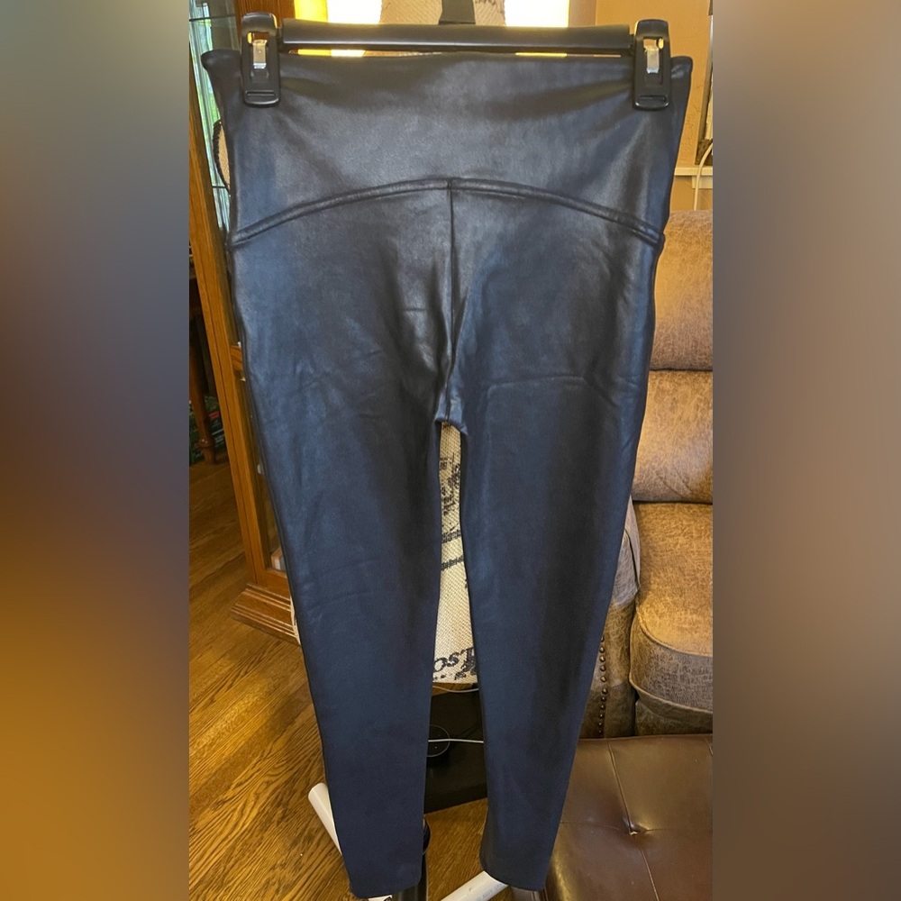 SPANX Black Leggings Size L